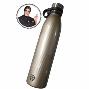 Cello Cool Mate Thermo Vaccu Steel 750ml Bottle,Gold