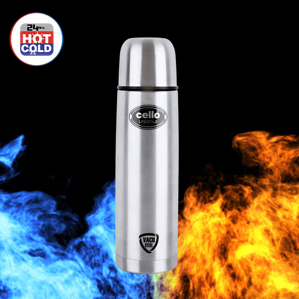 Cello Lifestyle Vacuum Insulated Flask with Thermal Jacket 750 ml 2
