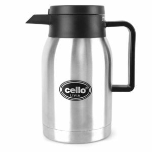 Cello Livia Stainless Steel Carafe, 500ml, Silver