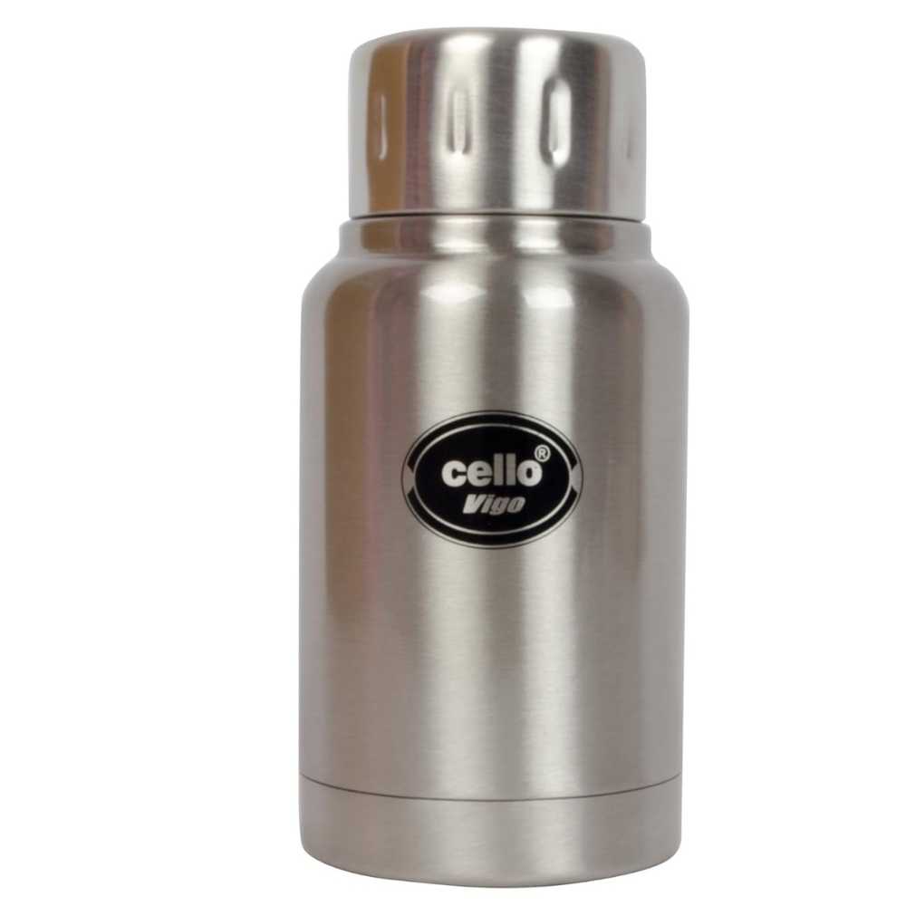 Cello Vigo Stainless Steel Flask 180ml 0