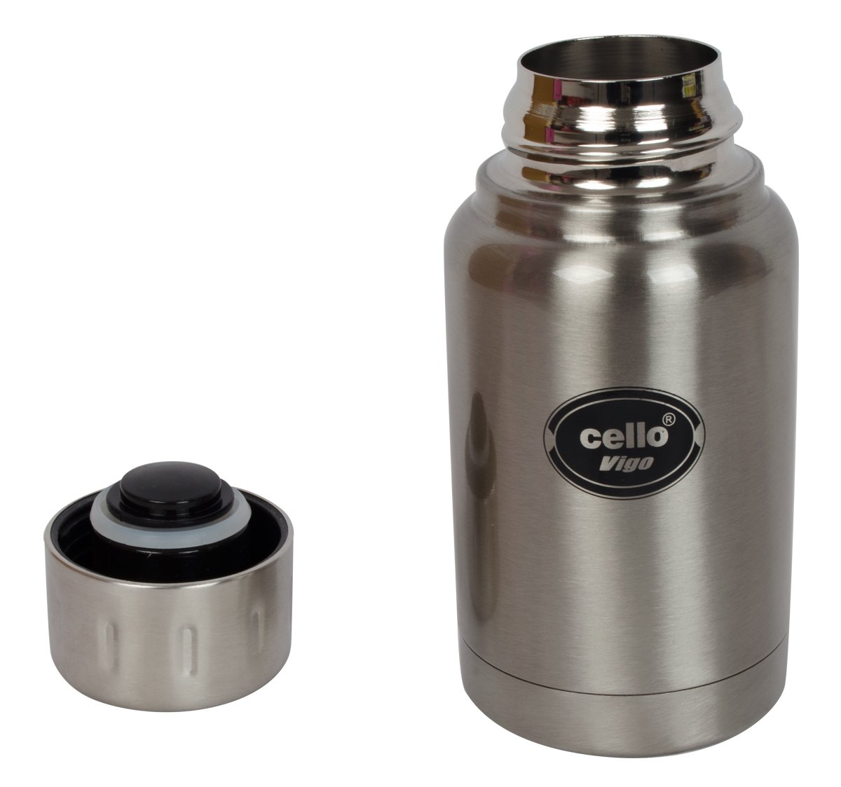 Cello Vigo Stainless Steel Flask 180ml 2
