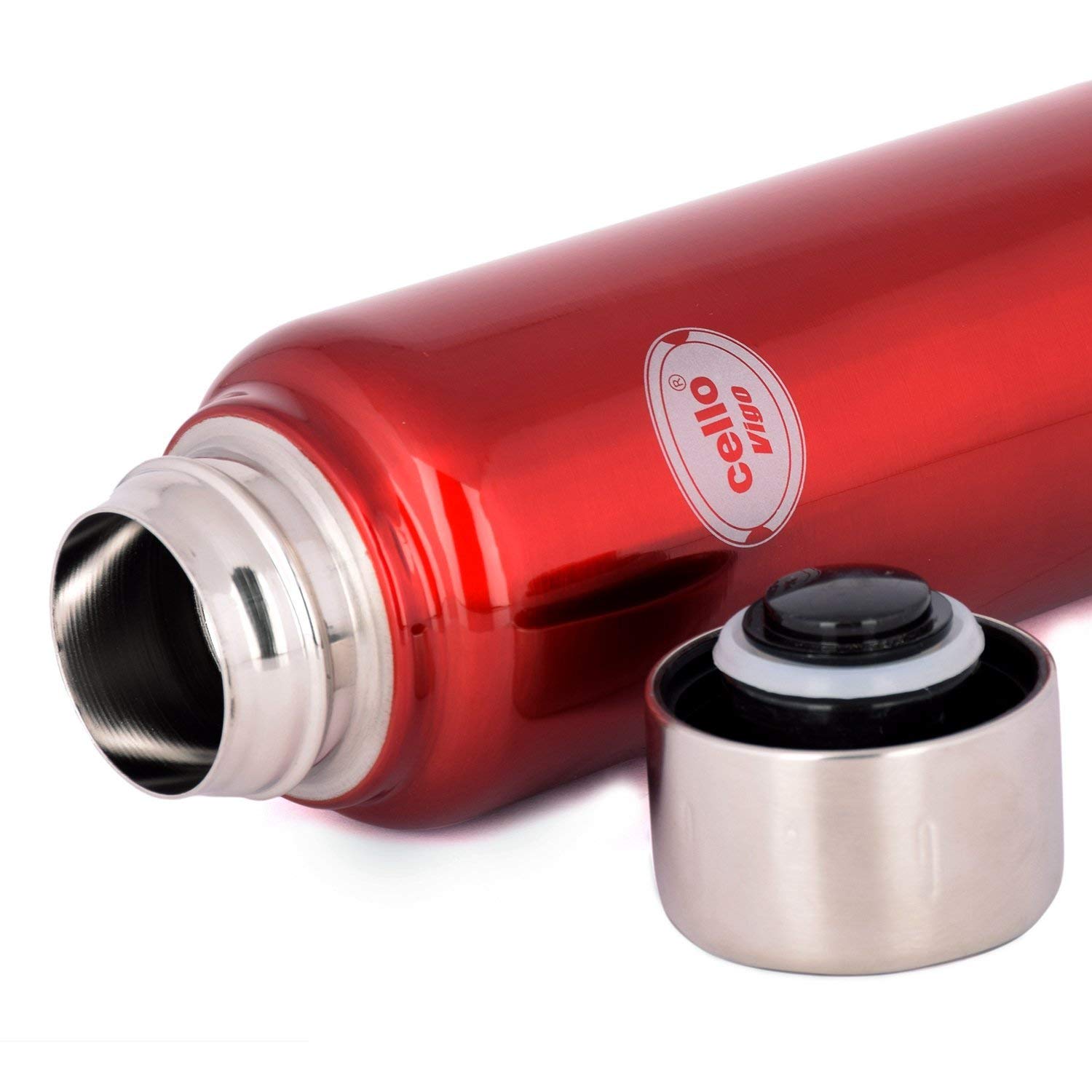 Cello Vigo Stainless Steel Flask, Double walled, 350 ml, 1