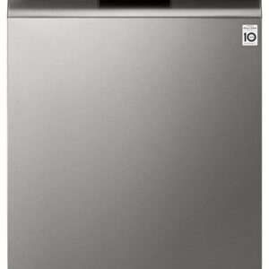 LG 14 Place Setting Free Standing Dishwasher with QuadWash, EasyRack Plus, Wi-Fi Enabled (DFB512FP, Platinum Silver Ⅲ, Inverter Direct Drive Motor)