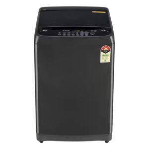 LG 8 Kg Top Load Washing Machine, Smart Inverter Motor, Middle Black, T80SPMB1Z (2025 Model)