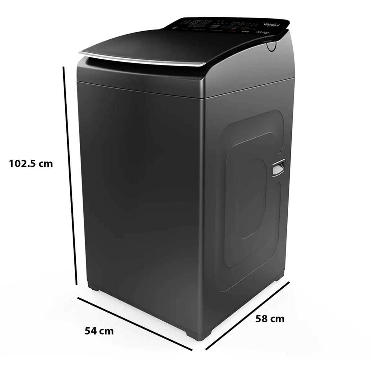 360° Bloomwash Pro 8kg 5 Star Top Load Washing Machine with In-Built Heater 1