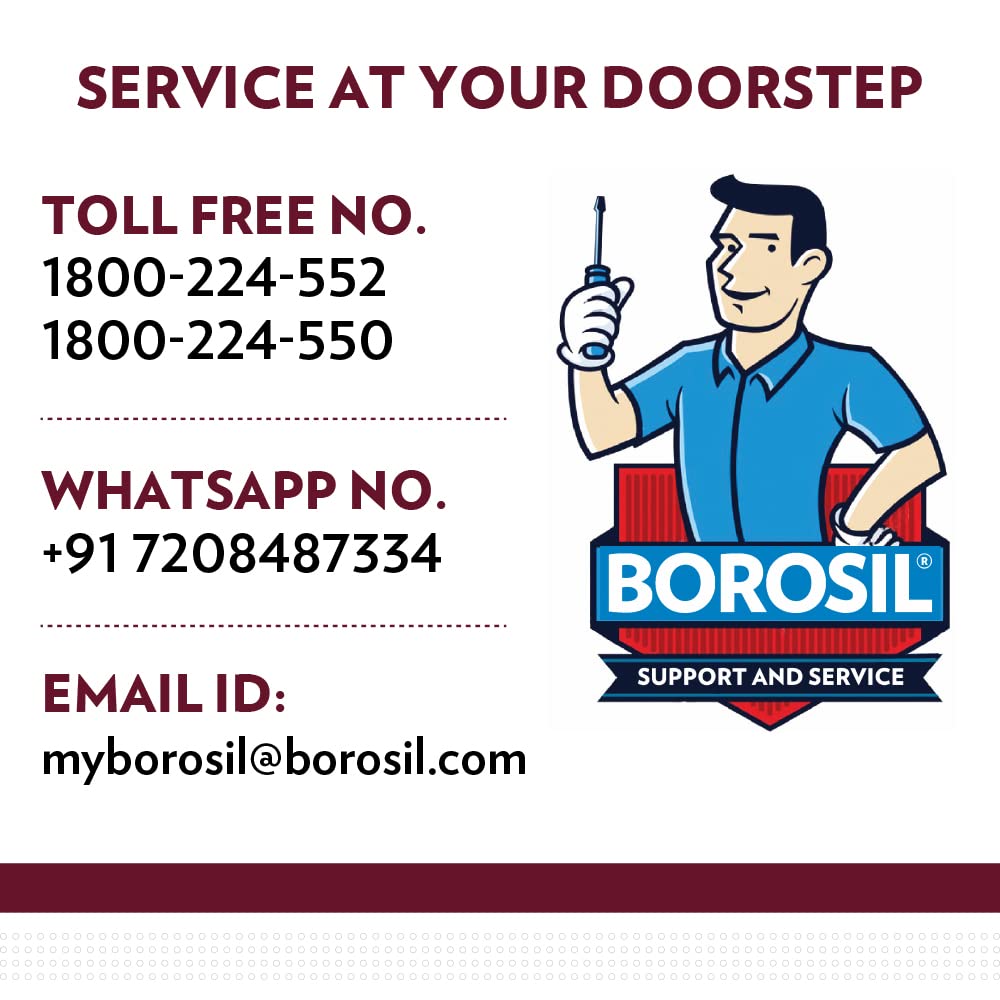 Borosil 130W Easy Cold Press Slow Juicer 10