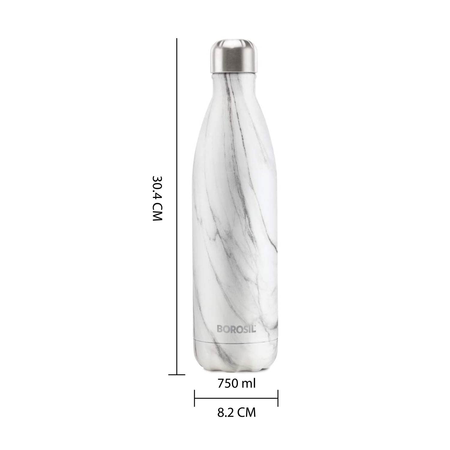 Borosil Hydra Bolt Marble 750 ml 2