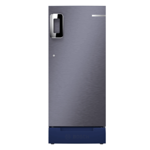 Bosch 187L 4 Star Inverter Direct-Cool Single Door Refrigerator (CST18U14PI,Dark Lake, Base Stand with Drawer & Saperator)