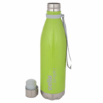 Cello Scout Stainless Steel Insulated Water Bottle with Wrist Strap | Double Walled Bottle | Leakproof | Ideal for Outdoor Activities, Office, Home & School, College | 750ml, Green