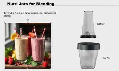 HAVELLS BLENDER NUTRI INSTA 350W3