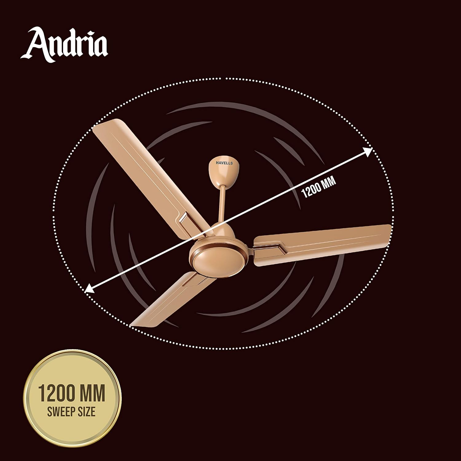 HAVELLS FAN ANDRIA ES QUARTZ 1200MM2