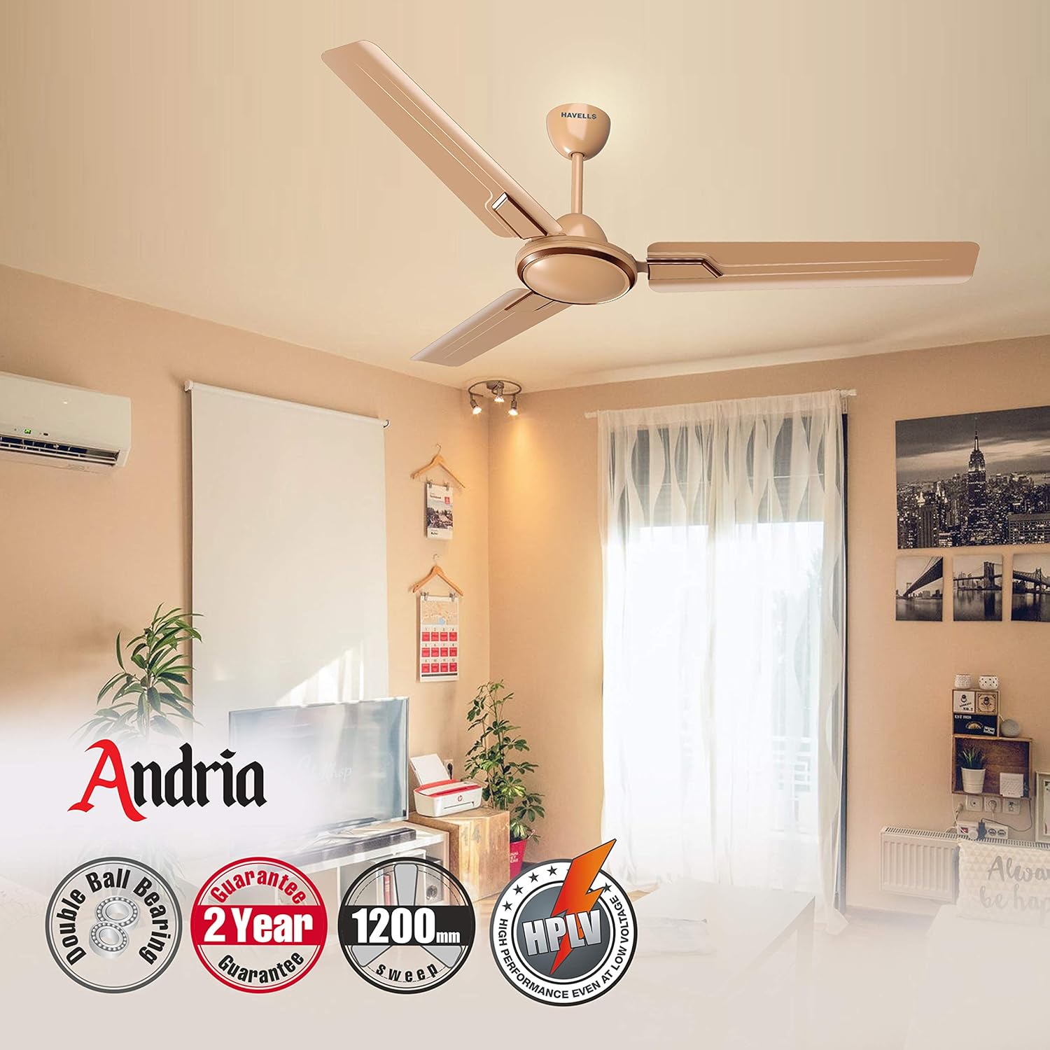 HAVELLS FAN ANDRIA ES QUARTZ 1200MM6
