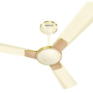 HAVELLS Enticer with 2 Year Warranty 1200 mm Ceiling Fan (Pearl Ivory Beige | Pack of 1)