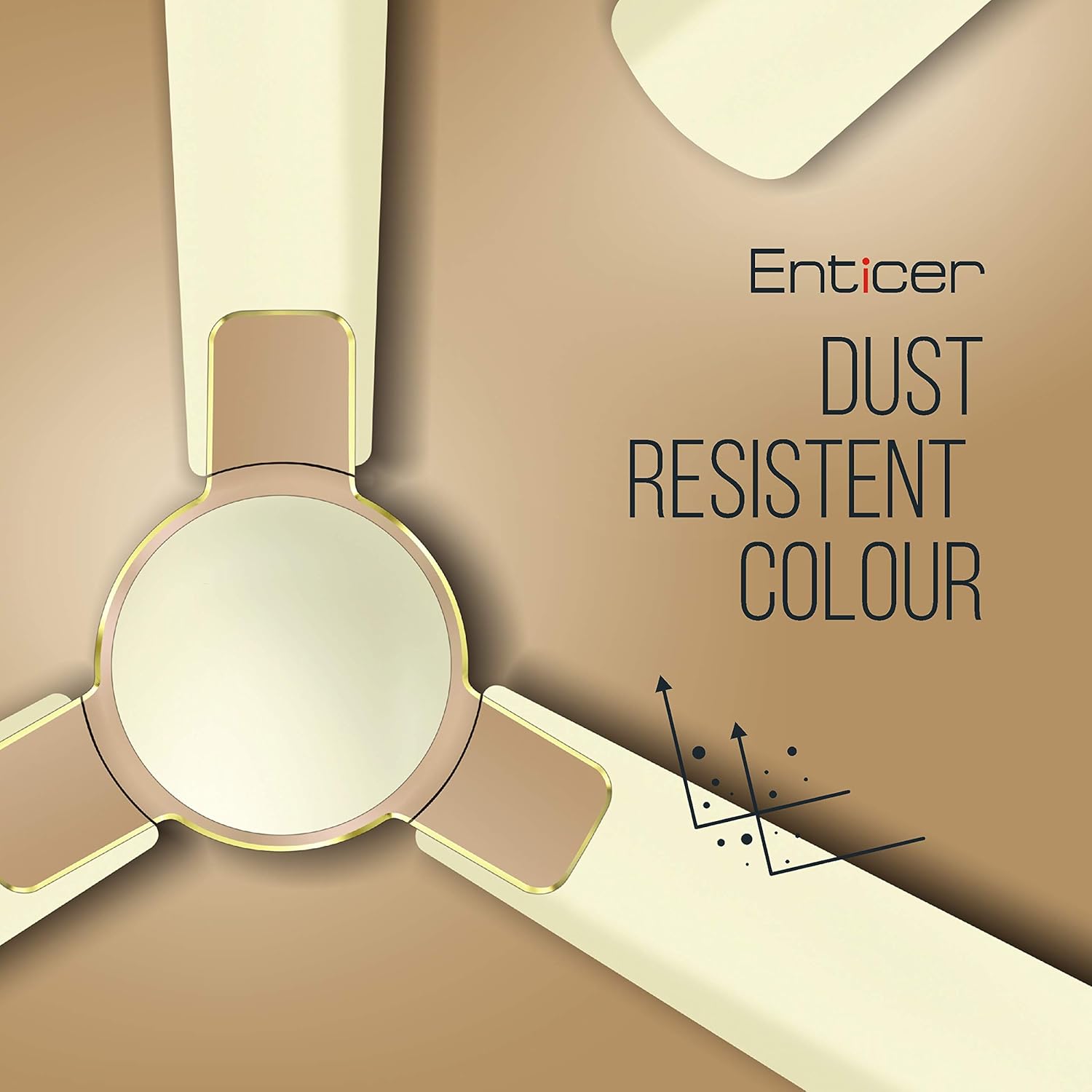 HAVELLS FAN ENTICER PEARL IVORY 1200MM7