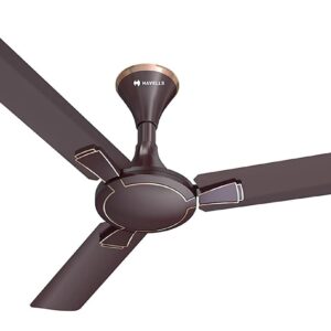 Havells 1200Mm Milor Energy Saving Ceiling Fan (Dusk, Pack Of 1),Chocolate, 1 Star