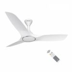 Havells Stealth Air BLDC 1200mm Ceiling Fan| Upto 55% Energy Saving| Silent & Premium| 5 stars Rating| 100% Copper Motor| RF Remote, Memory Backup, Timer|
