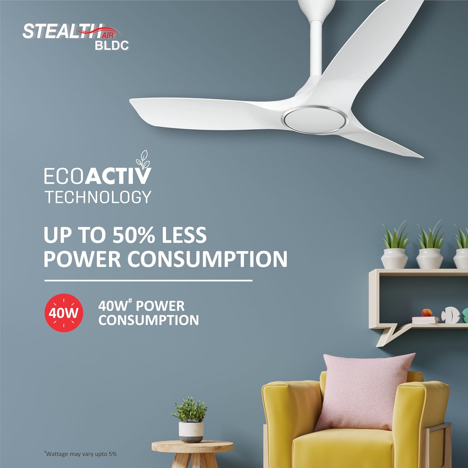 HAVELLS FAN STEALTH AIR BLDC 1200MM5