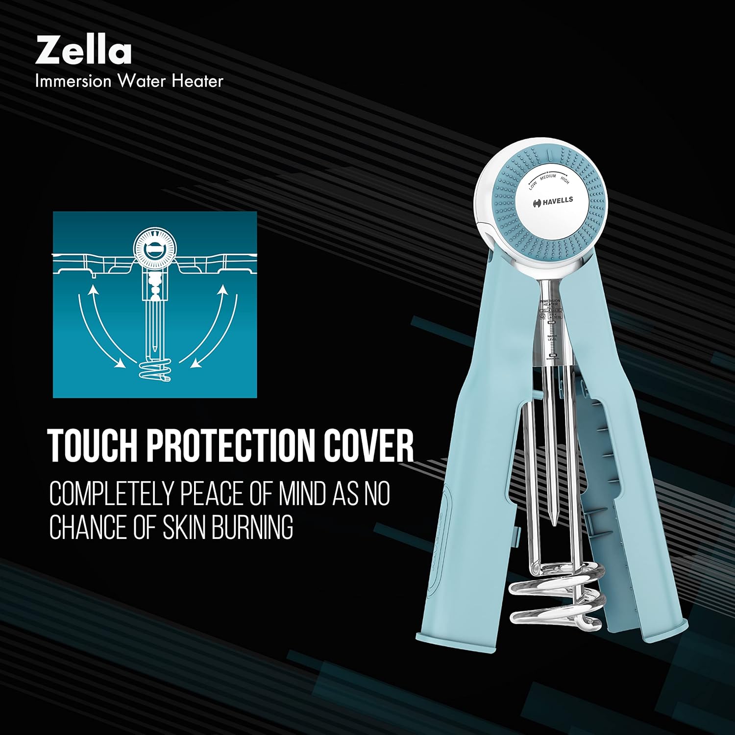 HAVELLS IMMERSION ZELLA 1000W4