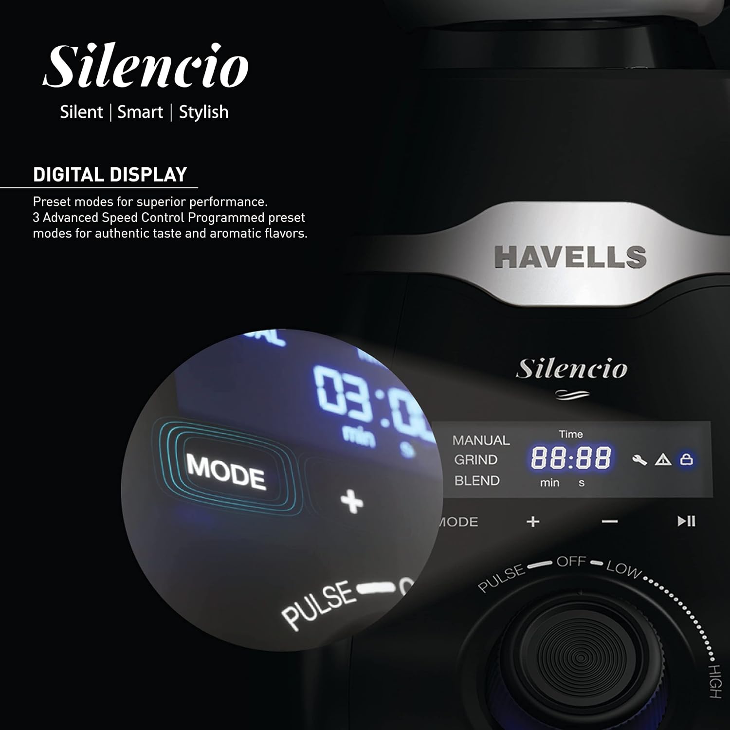 HAVELLS MIXI SILENCIO 3JAR 500W4