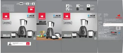 HAVELLS MIXI ZELLO 3JAR 750W4