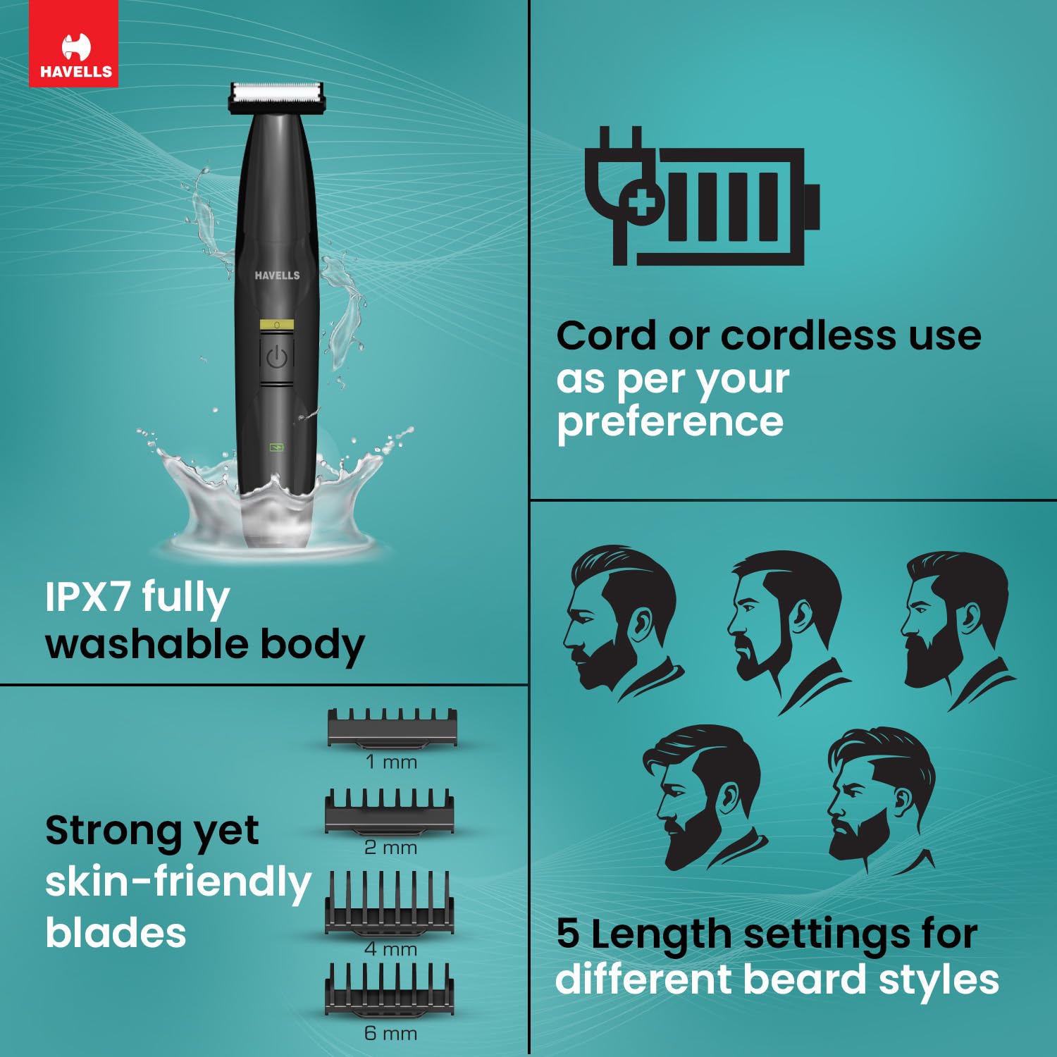 HAVELLS TRIMMER ST80007