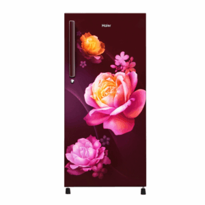 Haier 190L 2 Star Red Noisettes Single Door Refrigerator (HRD-2101SRN-P)