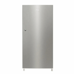 Haier 190L 3 Star Direct Cool Single Door Refrigerator, HRD-2103BNS-P, Nickel Steel