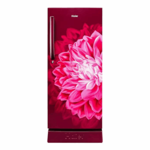 Haier Red Dahelia 190 Litres, Direct Cool Refrigerator REF HRD-2103PRD-P