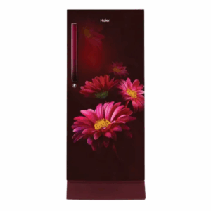 Haier 215 L 3 Star Red Hilton Finish Direct Cool Single Door Refrigerator (HRD2353PRH)