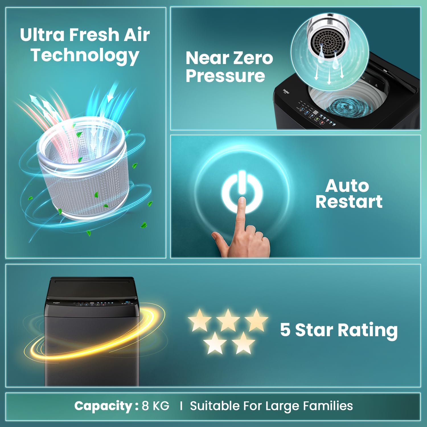 HWM80-316PBK,Black) 1