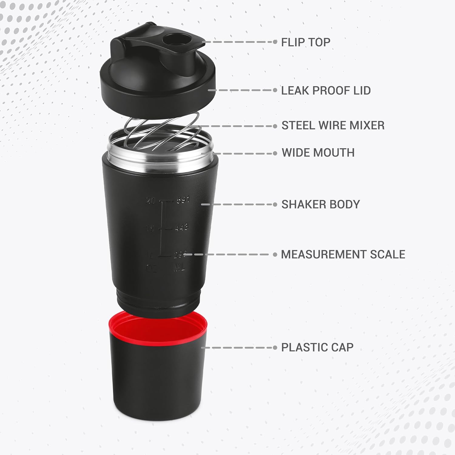 MILTON Pro Mix Ultra Shaker 2