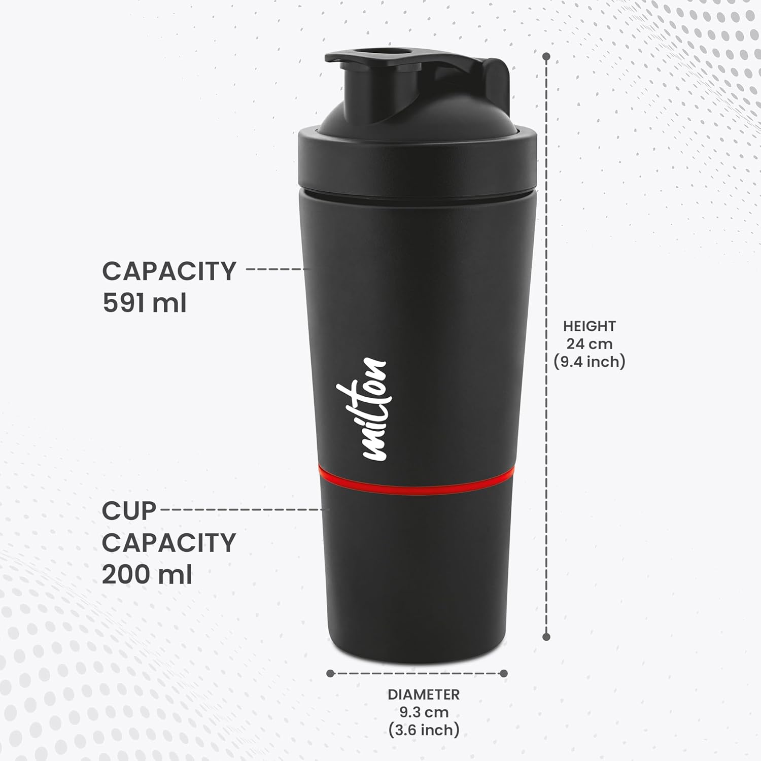 MILTON Pro Mix Ultra Shaker 4
