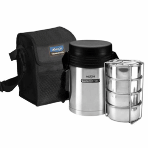 MILTON Tuscany 4 Tiffin, Silver, Stainless Steel