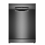Bosch free-standing dishwasher 60 cm Brushed black steel anti-fingerprint (SMS6HMC00I) Series 6