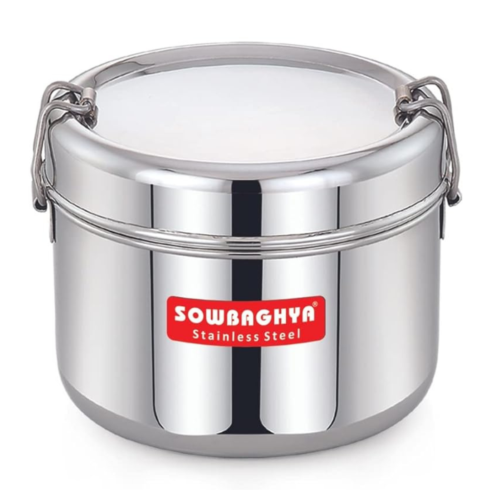 SOWBAGHYA Stainless Steel Lunch Box with Separator