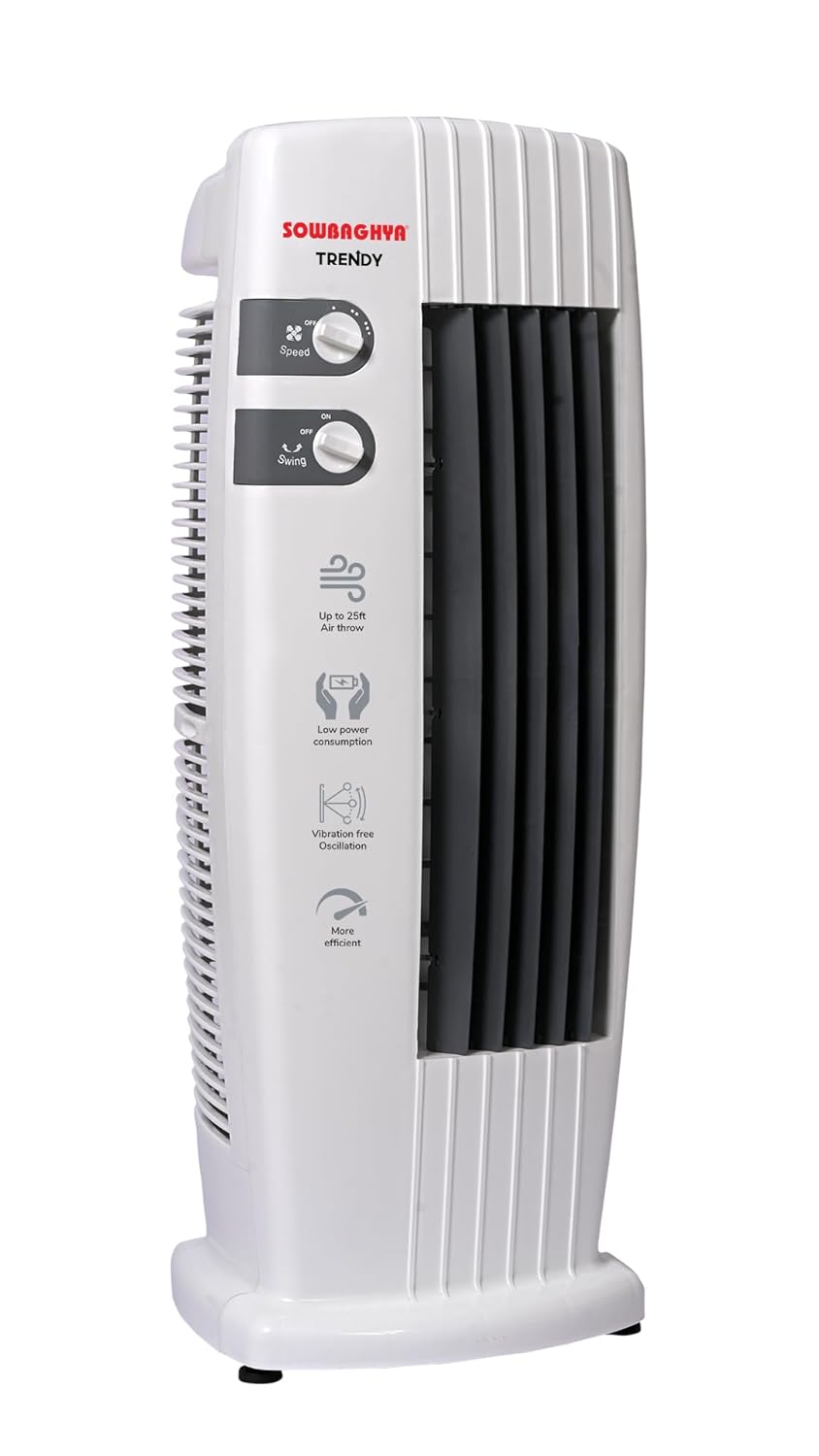 SOWBAGHYA Trendy Tower Fan 1