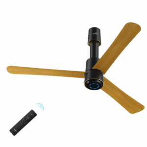 V-Guard Insight-G Premium BLDC Ceiling Fan For Home | 6 Speed Settings | 5-Star Energy Saving | Convenient Remote Control | High-Speed 100% Copper Motor | 1.2M (Choco Gold Wood)