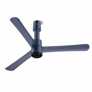V-Guard INSIGHT-G BLDC Motor Energy Efficient with 5 Year Warranty BLDC Motor with Remote 1200 mm Ceiling Fan (5 Star | Riband, Blue Matte