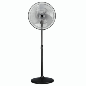 V-Guard Metal Fanza Mpf Plus 45cm 1350Rpm 3 Blade Pedestal Fan (Steel Black)
