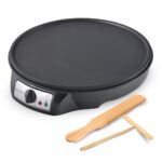 Wonderchef Electric Dosa Maker 30cm | 910-Watt | Black