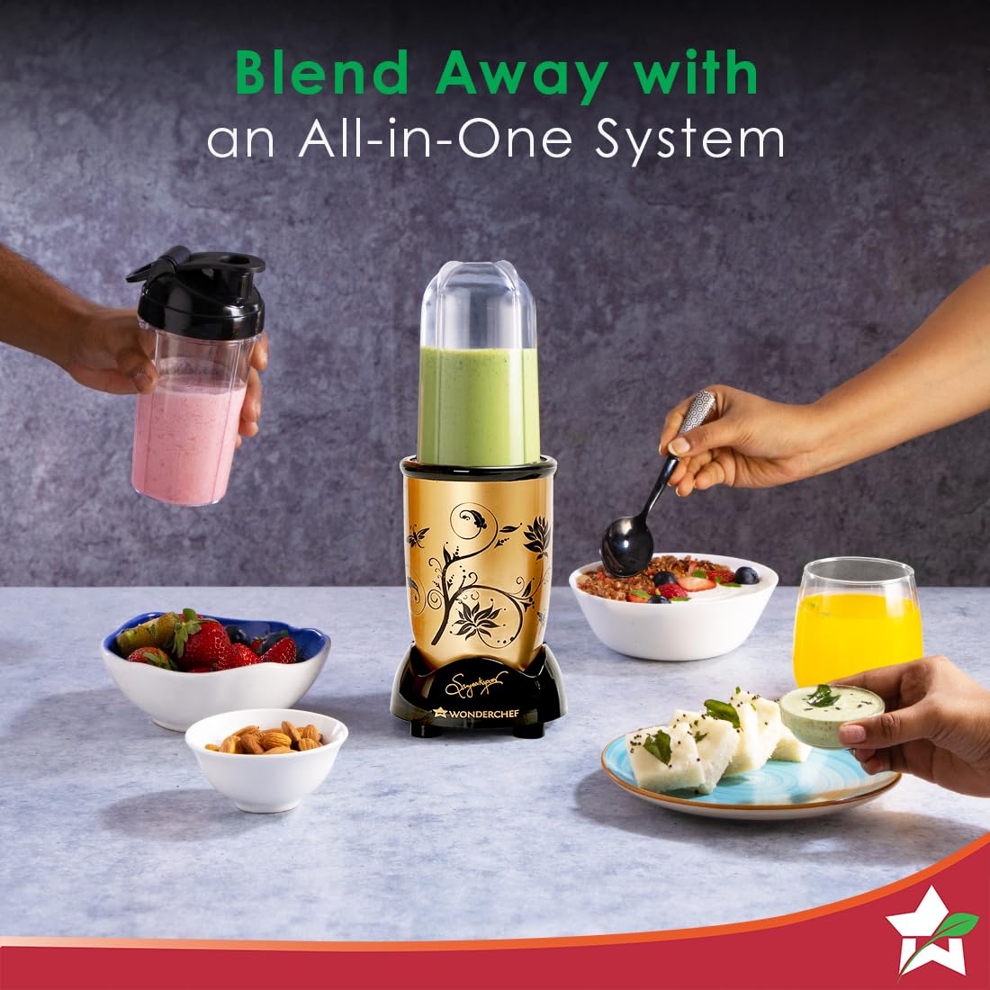 WONDERCHEF NB 2JAR CHAMPAGNE + SIPPER5