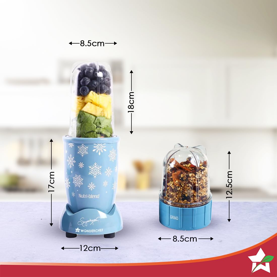 WONDERCHEF NB 2JAR SNOW FLAKES1