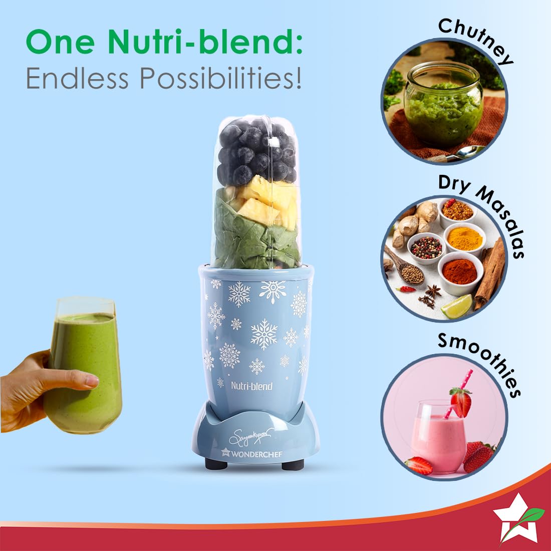 WONDERCHEF NB 2JAR SNOW FLAKES3