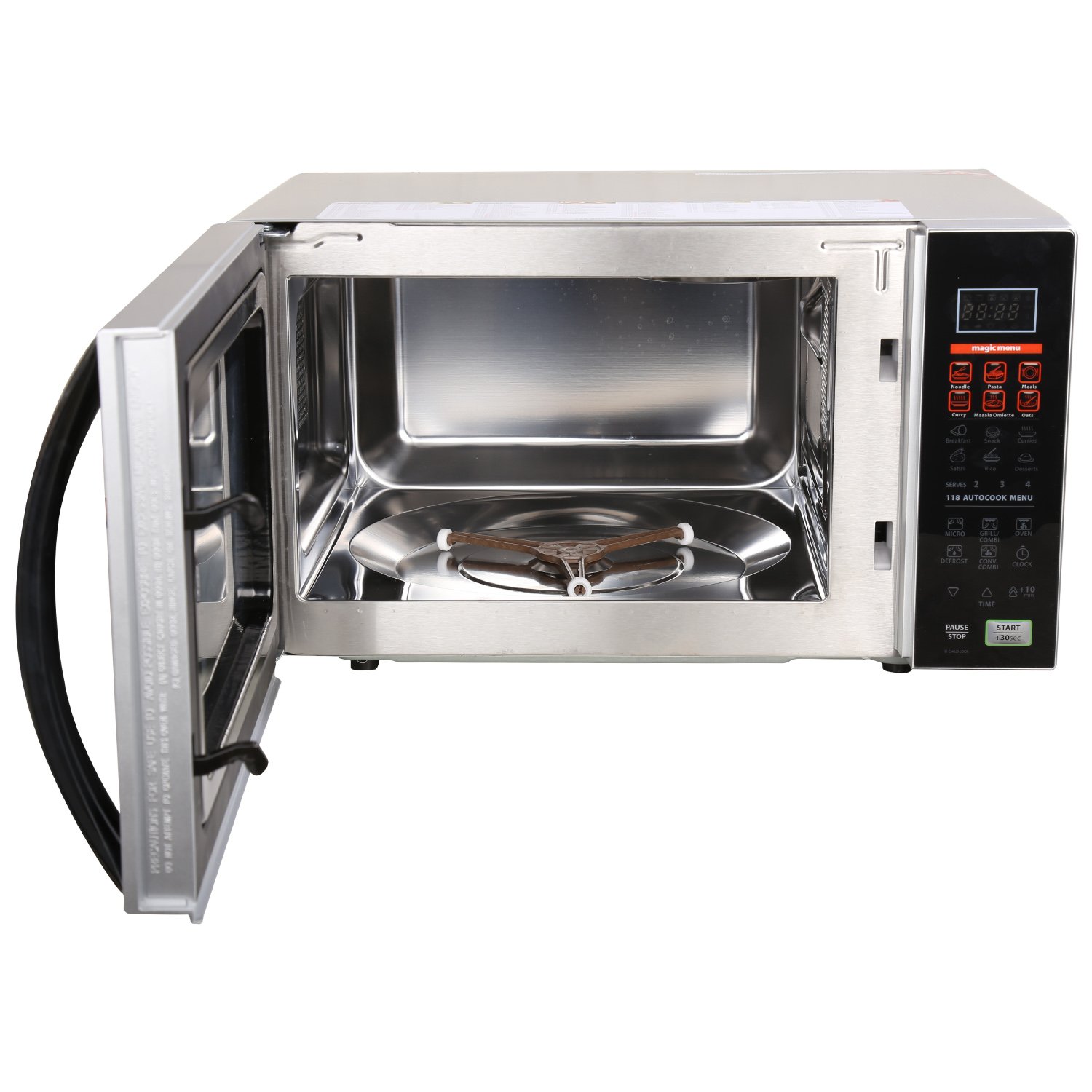 Whirlpool 20 L Convection Microwave Oven (Magicook Elite-20L, Sparkling Silver, With Starter Kit) 4