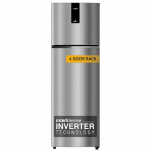 Whirlpool 231 L 2 Star Intellifresh Inverter Frost-Free Double Door Refrigerator (IF INV ELT DF278 /TL, German Steel, Internal UI Touch)