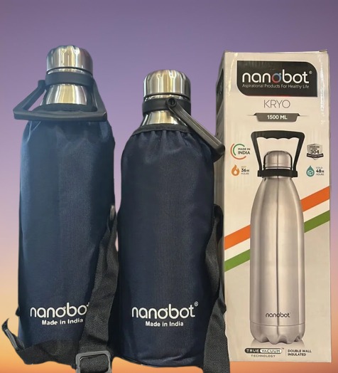 NANO BOT DOUBLE LAYER INSULATED WATER BOTTLE