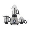 Preethi Steele 110V Mixer Grinder for Kitchen | 3 Jar, 550W Mixie| Perfect for Grinding | Silver/Black (MG 206) – Only use in USA & Canada