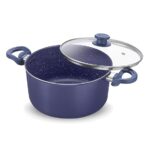 Prestige Ceraglide Ceramic Coated 20cm Non-Stick Casserole with Glass lid