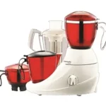 Butterfly Desire Mixer Grinder with 3 Jars (Red and White)