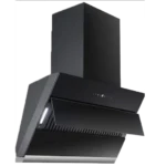Preethi Alcor KH 211 with free installation3 Speed Chimney with 1200m3/h Suction Wall Mounted Black 1200 CMH Chimney